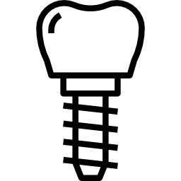 Ícone do serviço Implante dentário